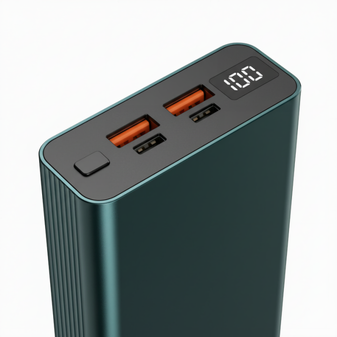 cargador portátil de aluminio (power bank) - 4