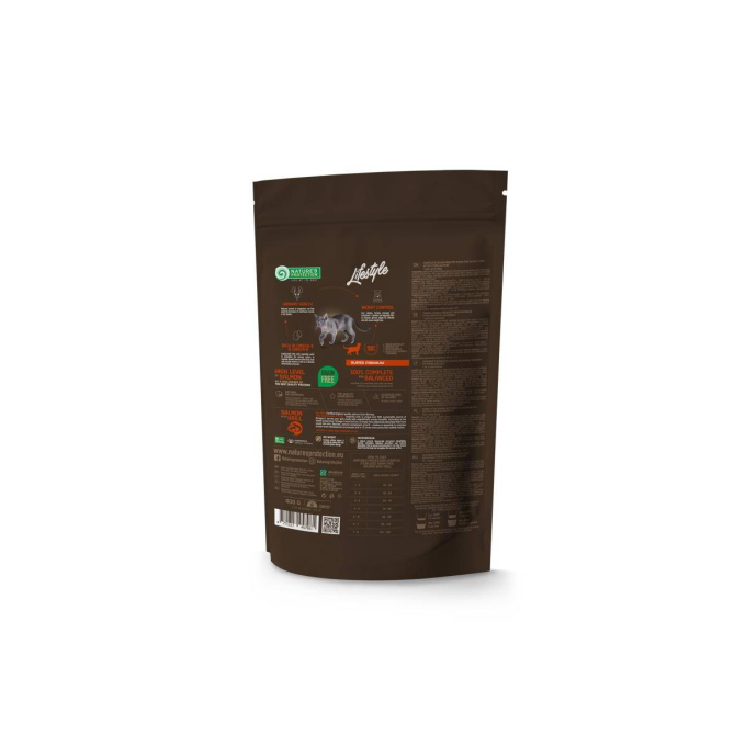 getreidefreies Trockenfutter für ausgewachsene Katzen mit Lachs und Krill nach der Sterilisation - 1