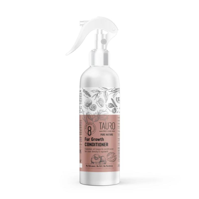 Pure Nature Fur Growth Conditioner, balsamo spray che favorisce la crescita del pelo per cani e gatti - 0