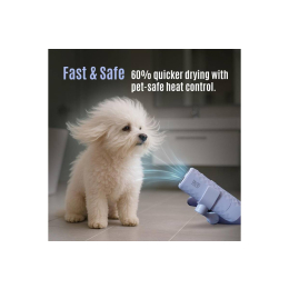 universal pet hair dryer with a flexible neck attachment system