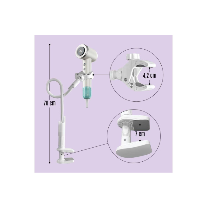 handheld pet coat dryer holder - 7