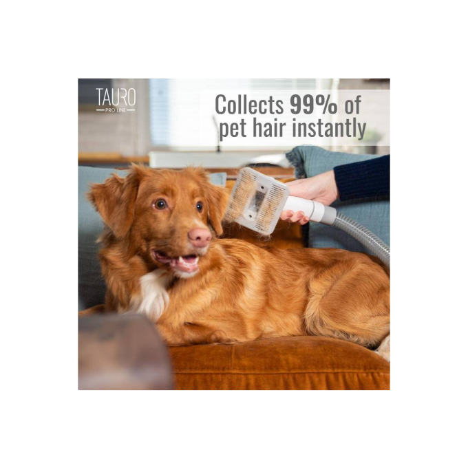 kit de peluquería 7en1 con aspirador de pelo de mascota - 3